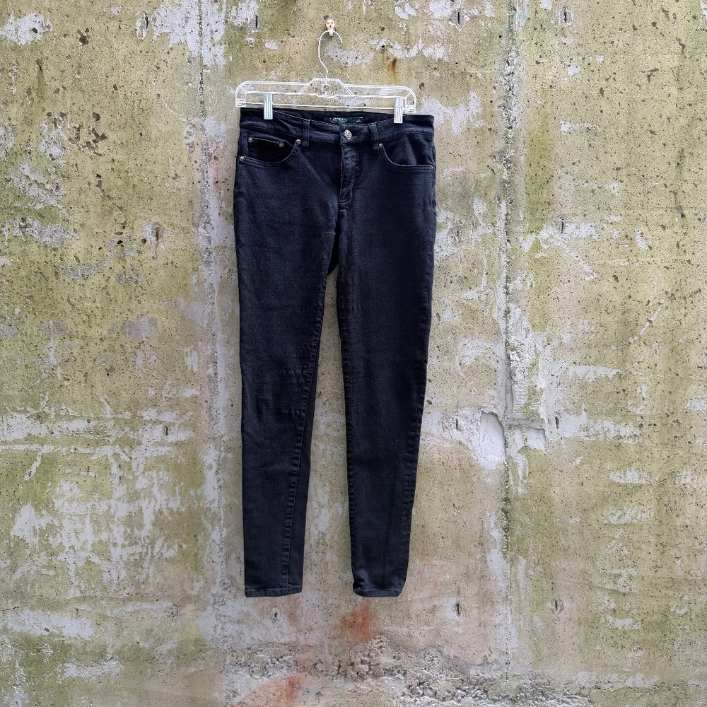 ✨3 for $50✨ Vintage Lauren Ralph Lauren Green Label Black Women's Jeans, Size 6